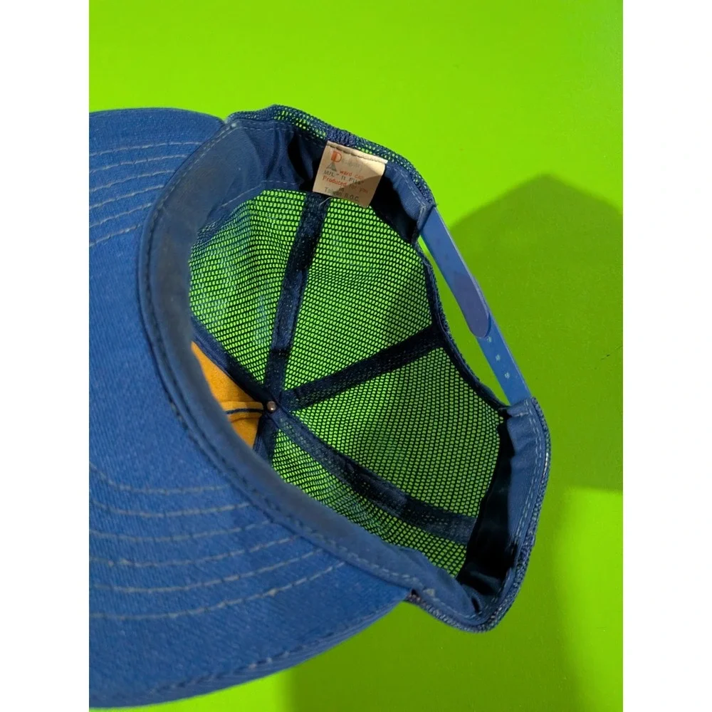 Vintage Chevy Camaro Trucker Hat Snapback Blue OSFM Chevrolet Vintage‎